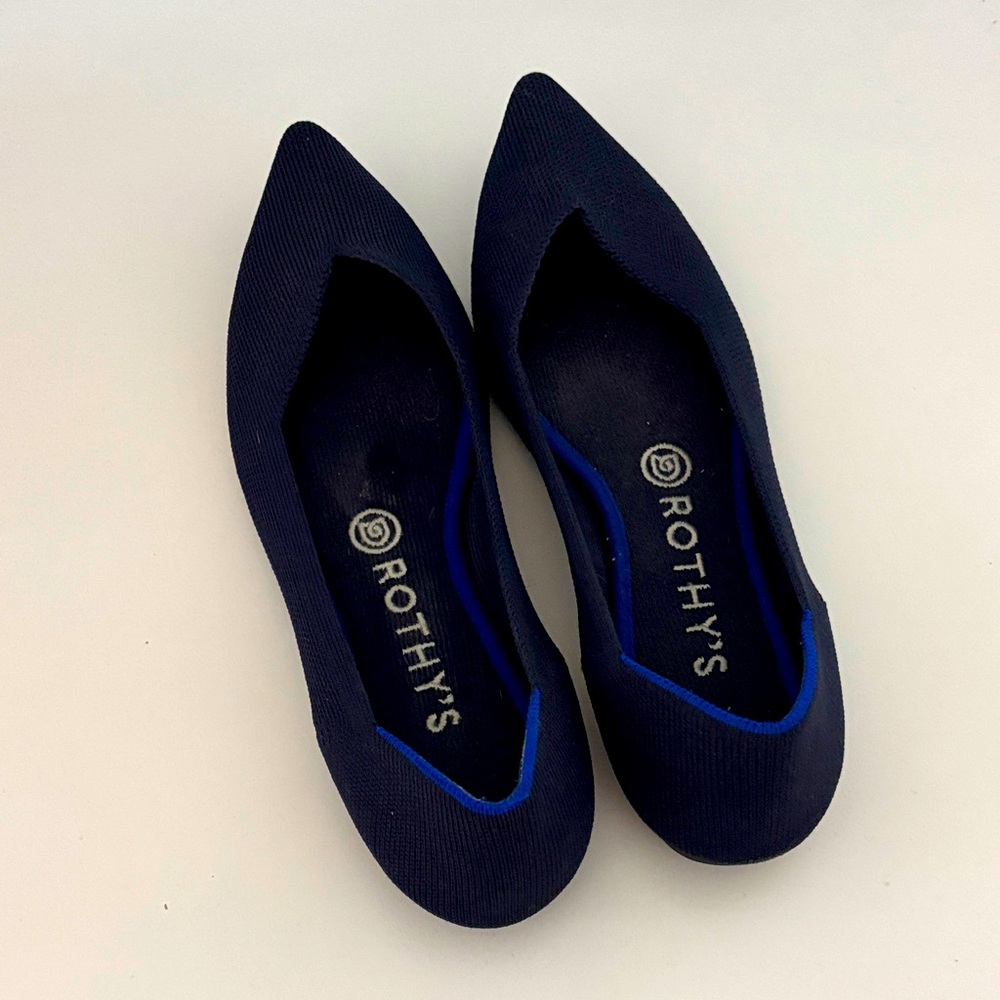 Rothy’s 
Pointed flats